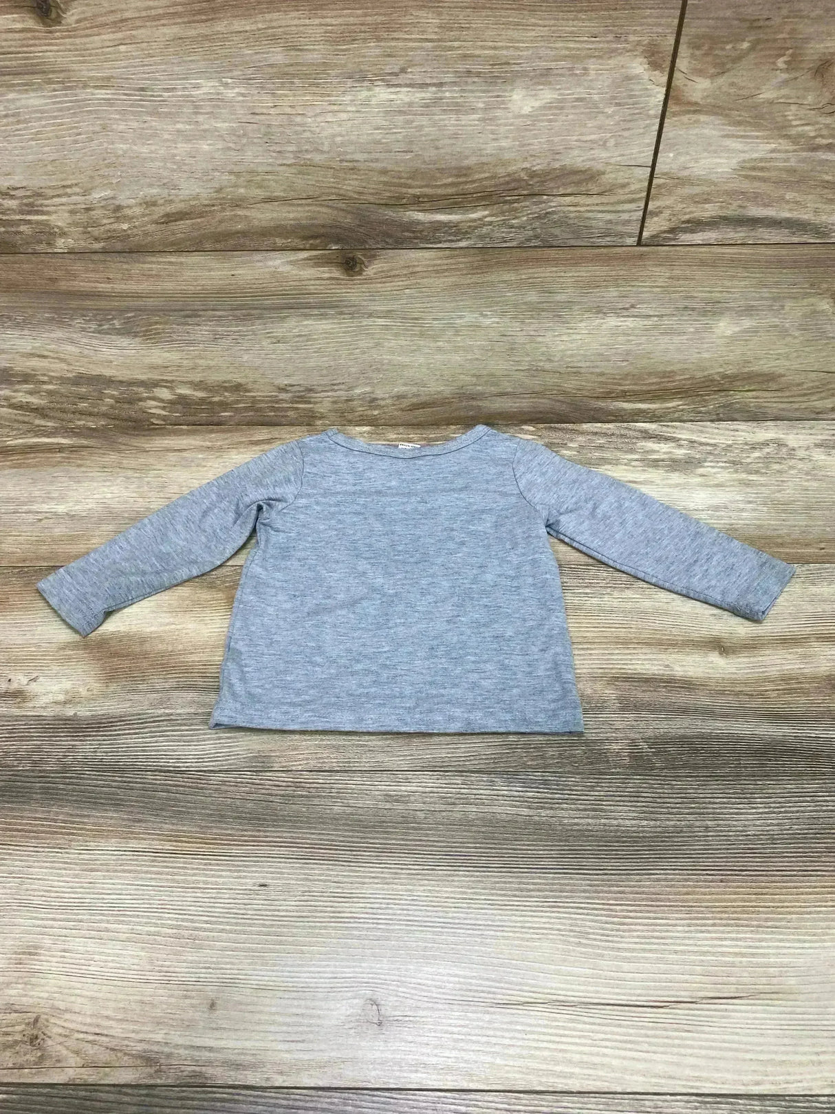 Shein Long Sleeve Shirt Grey sz 12-18m - Me n Mommy To Be