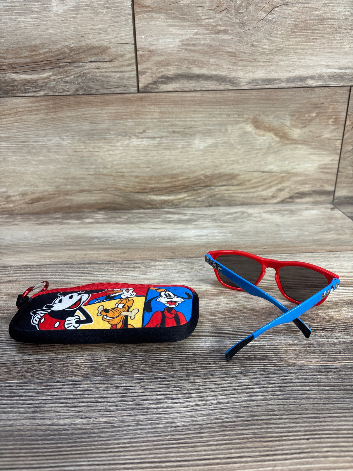 Disney Mickey Mouse Kids Sunglasses with Case