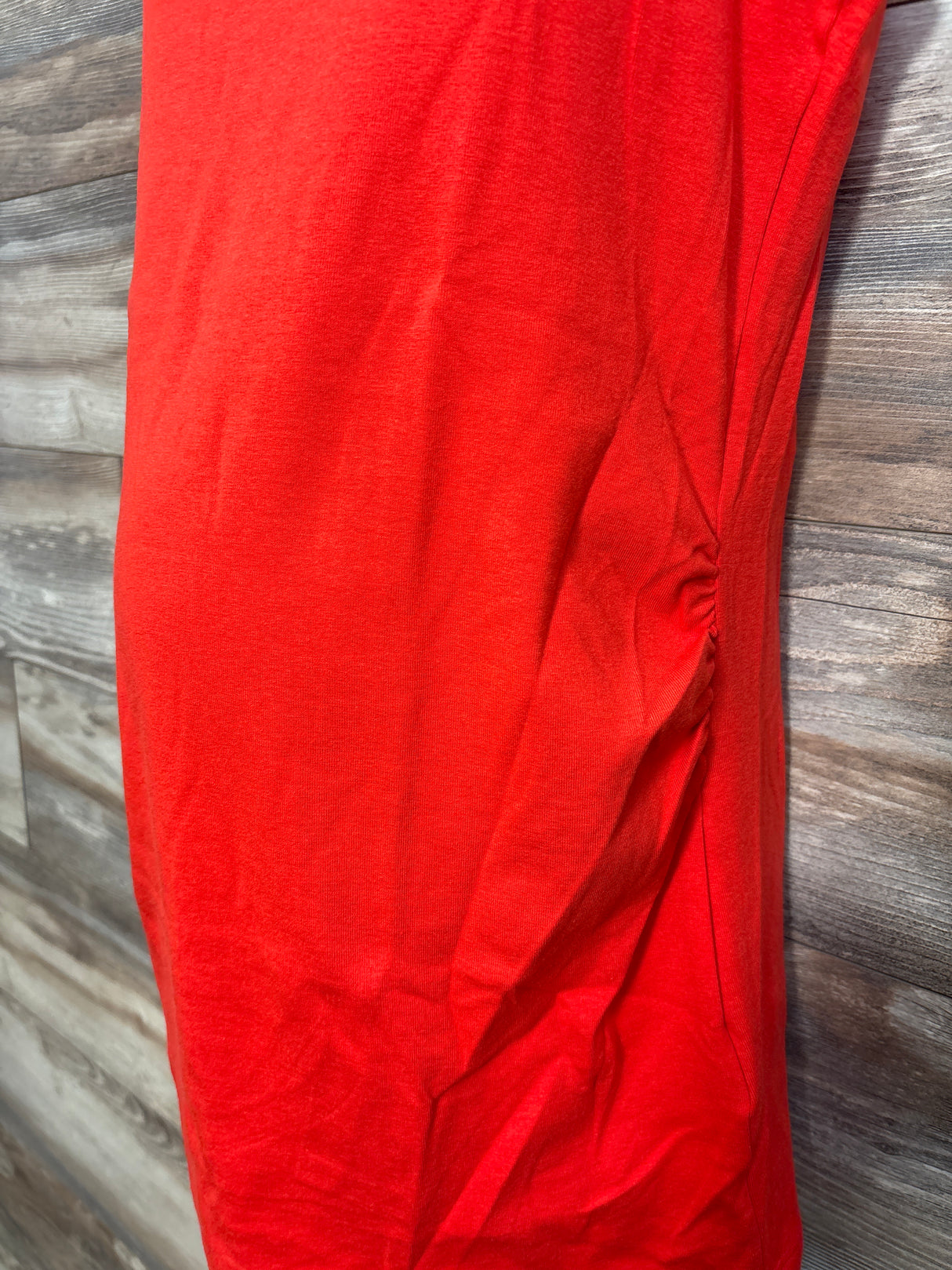 NWOT Gap Maternity Modern Tank Top Red sz Large