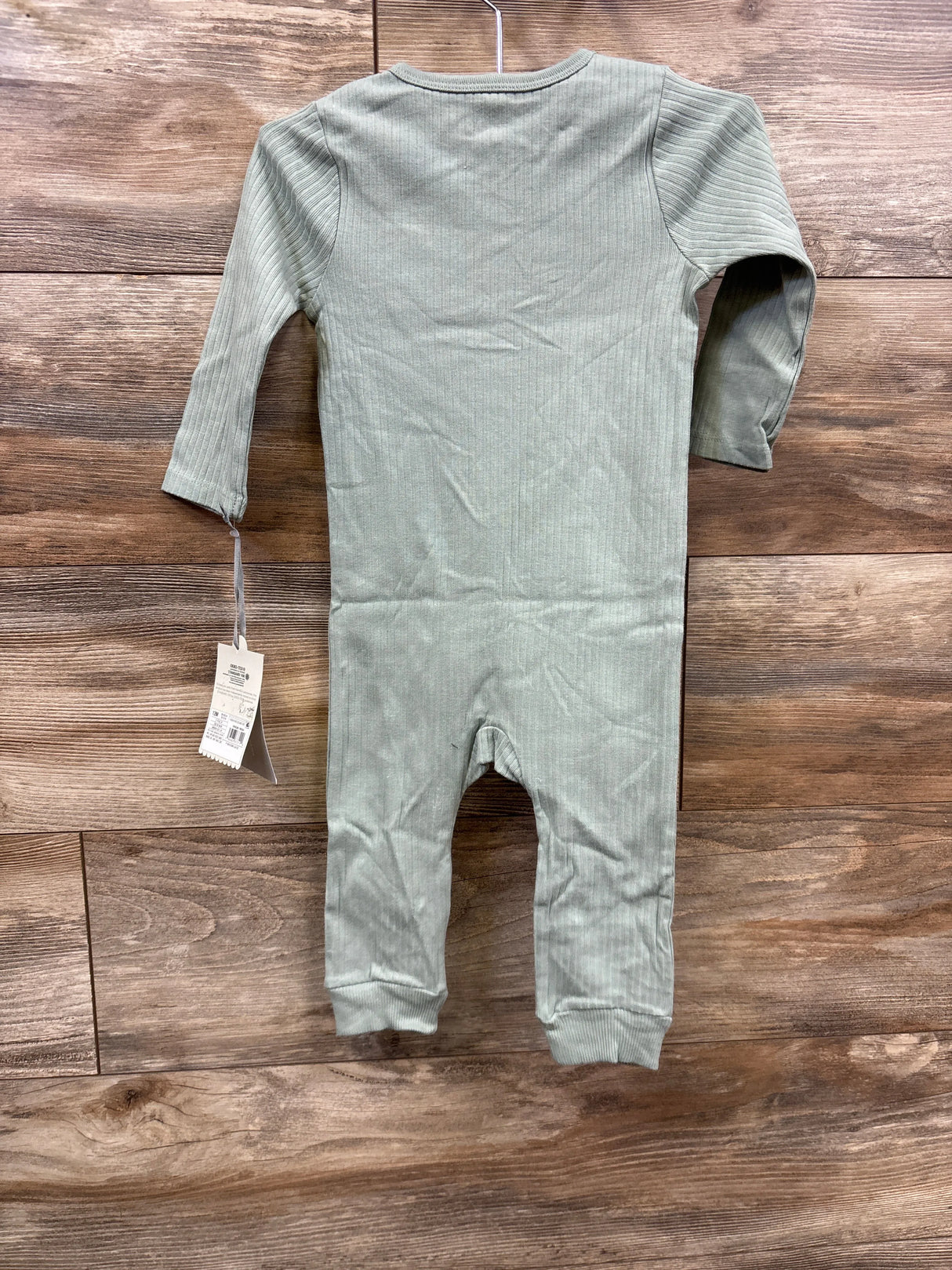NEW Cloud Island Ribbed Romper Green sz 12m