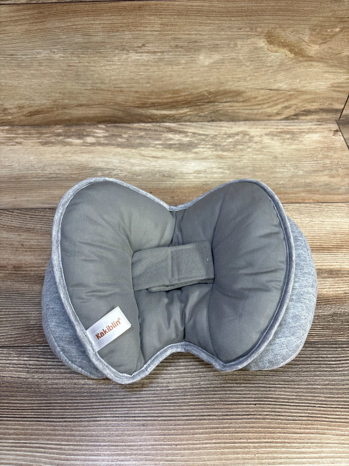KAKIBLIN Banana Head & Neck Support Travel Pillow Grey