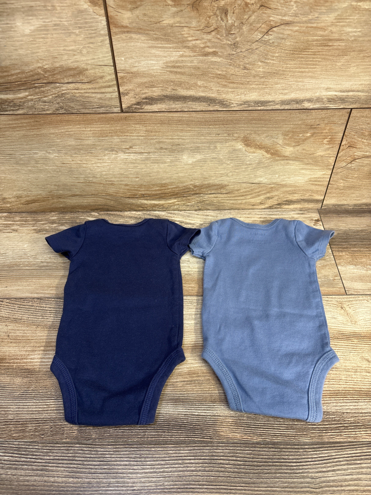 Just One You 2pk Bodysuits Blue sz Newborn