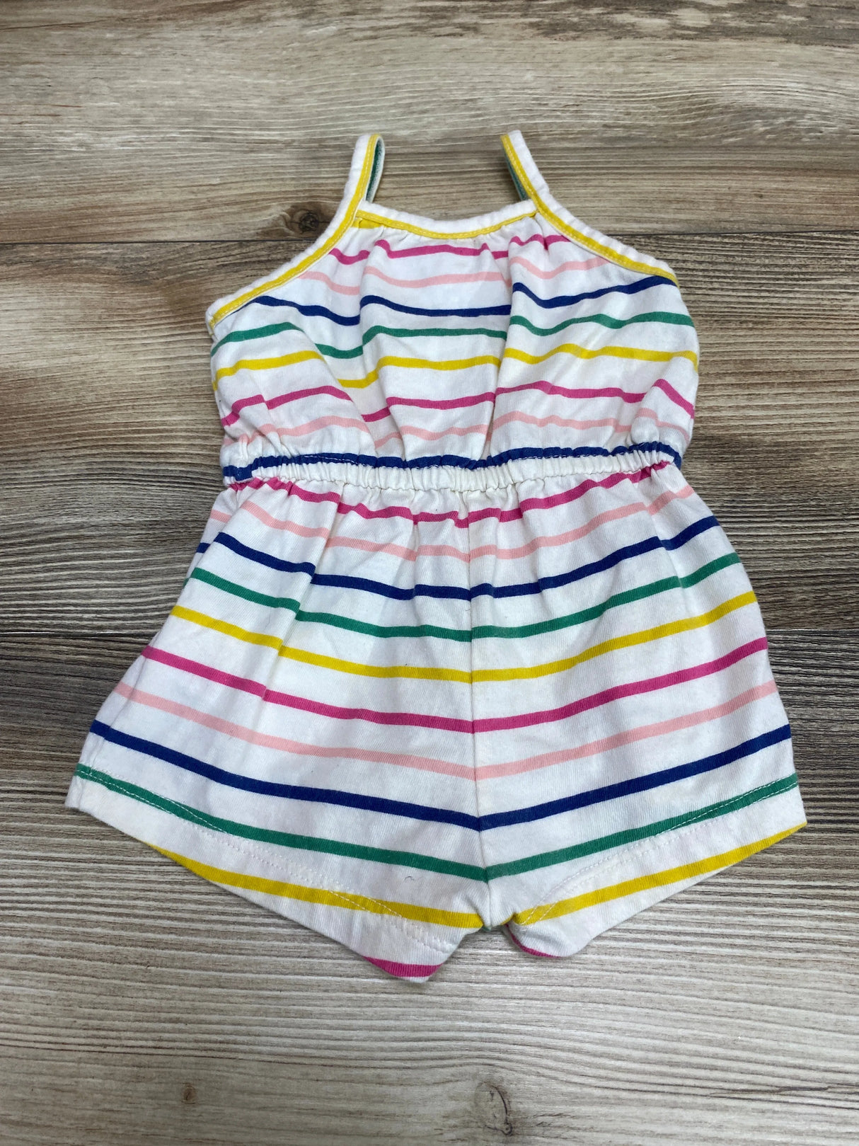 Old Navy Striped Romper White sz 0-3m - Me n Mommy To Be