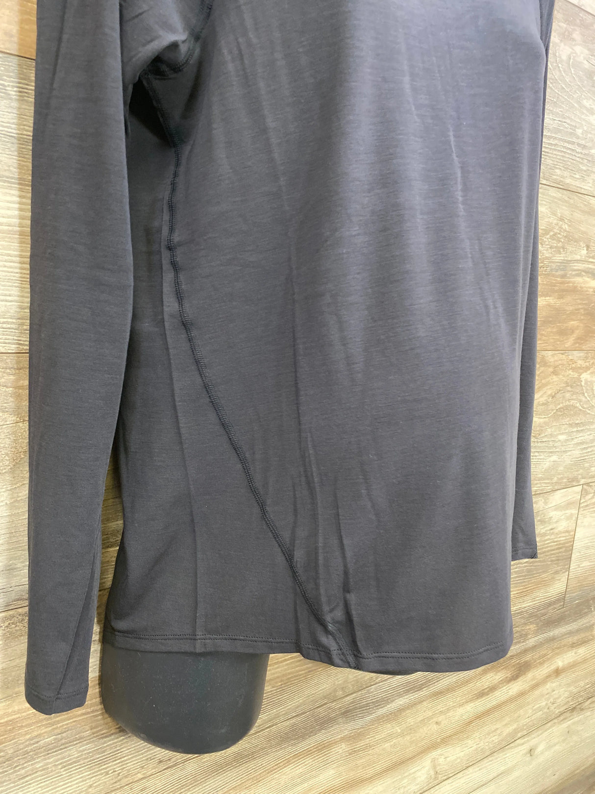 NWOT Gap Maternity Breathe Long Sleeve Shirt Black sz Small - Me n Mommy To Be