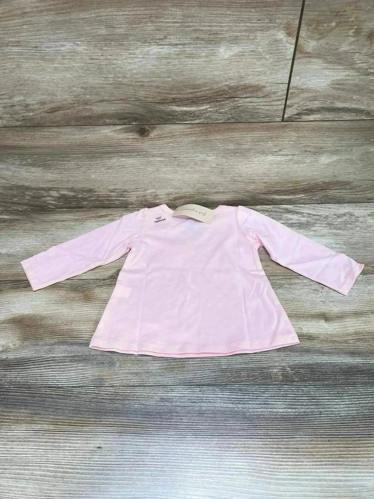 NEW First Impressions Birdie Shirt Pink sz 6-9m - Me n Mommy To Be