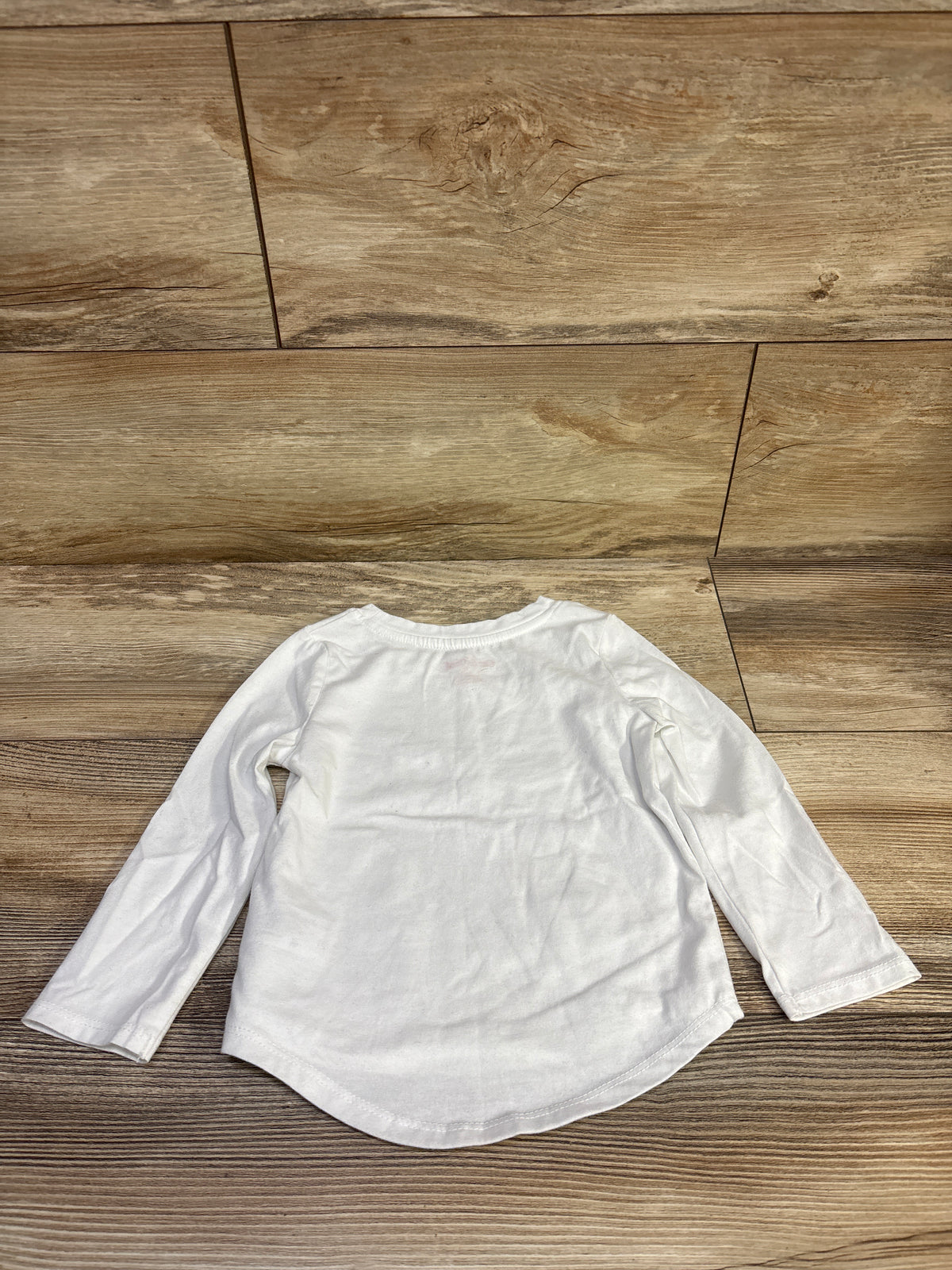 Cat & Jack Long Sleeve Shirt White sz 2T