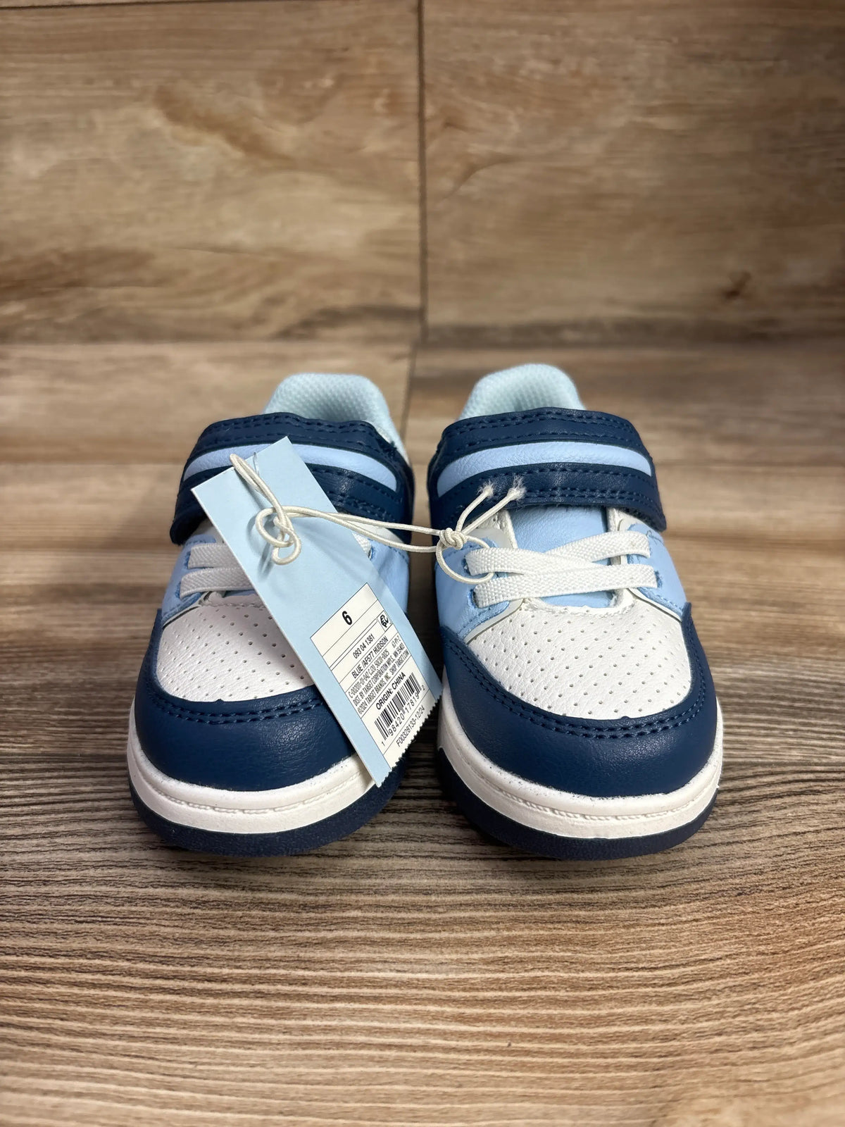 NEW Cat & Jack Hudson Sneakers Blue/White sz 6c