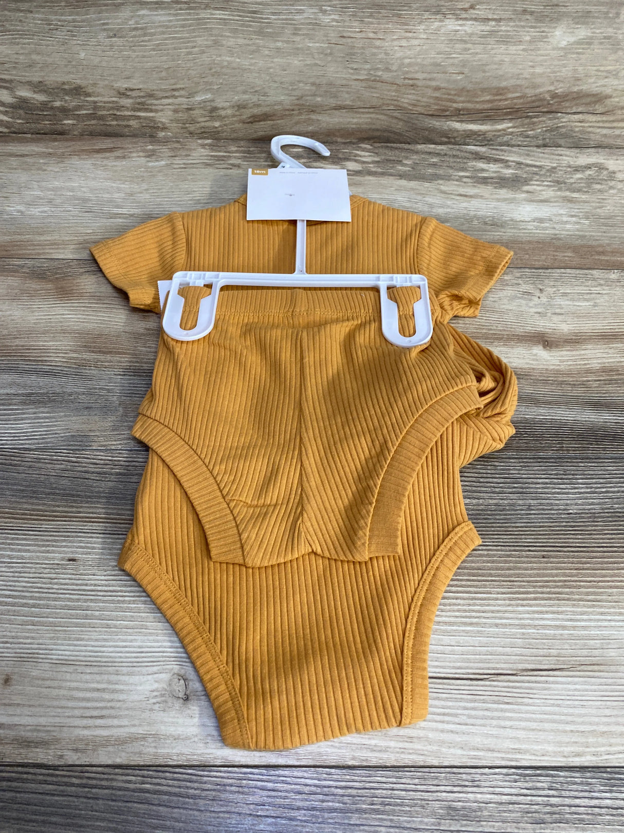 NEW PL Baby 3pc Ribbed Bodysuit Set sz 18m - Me n Mommy To Be