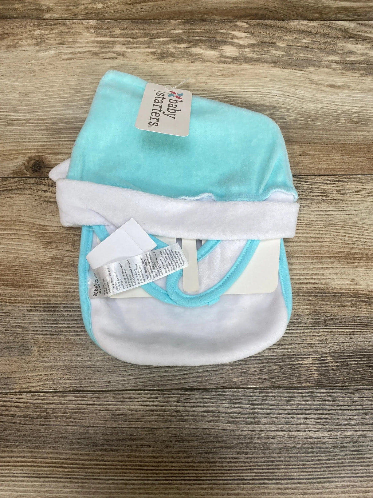 NEW Baby Starters Beary Christmas Hat & Bib Set - Me n Mommy To Be