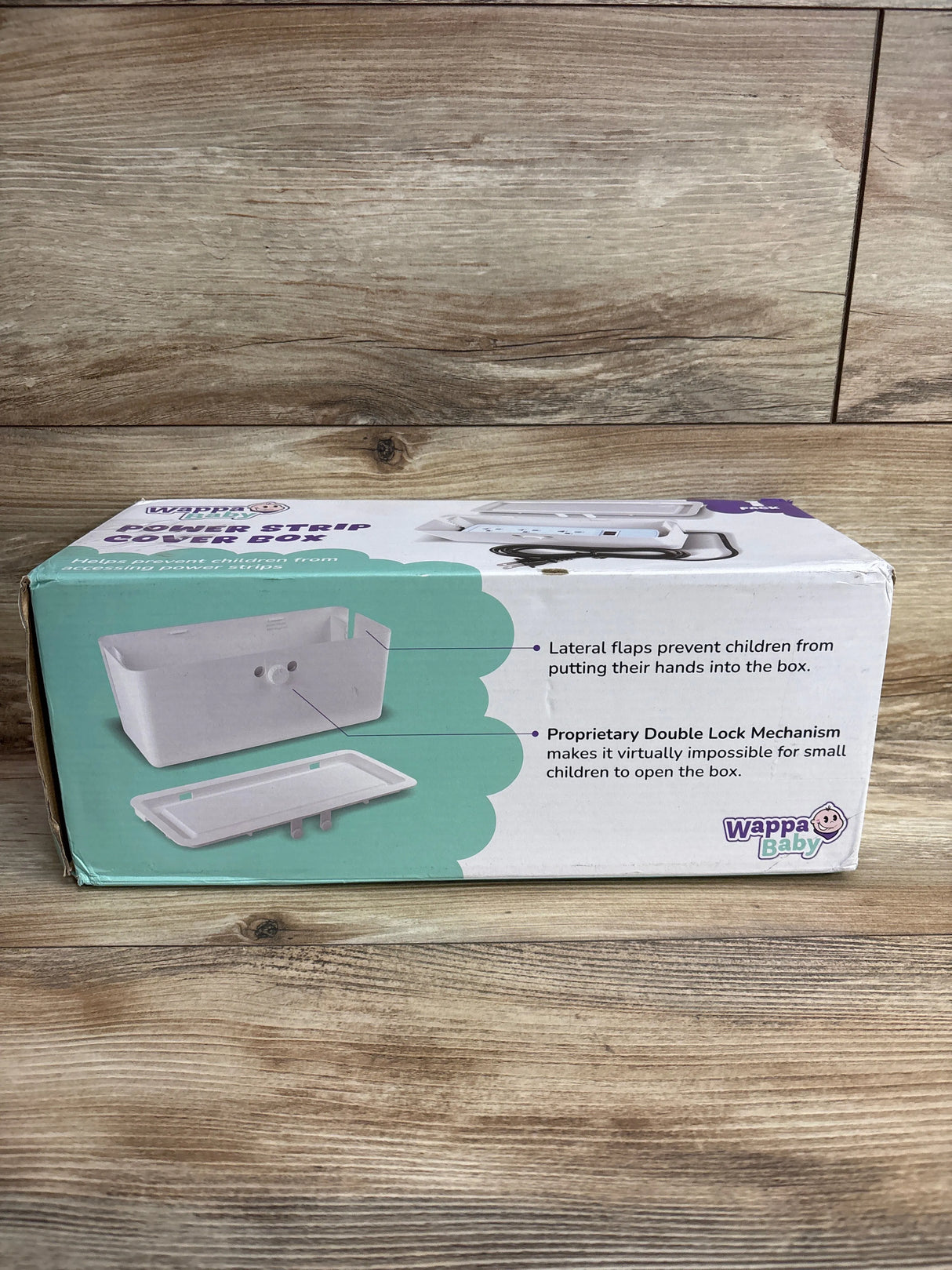 NEW Wappa Baby Power Strip Cover Box