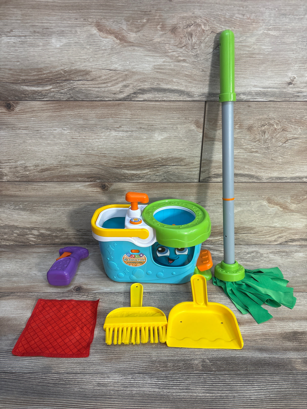 Leapfrog Clean Sweep Learning Caddy Mop & Broom Set