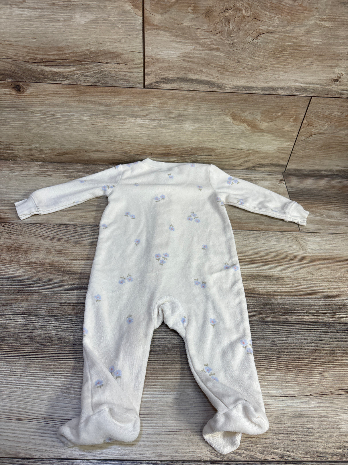 Carter's Terry Cloth Sleeper Ivory sz 6m