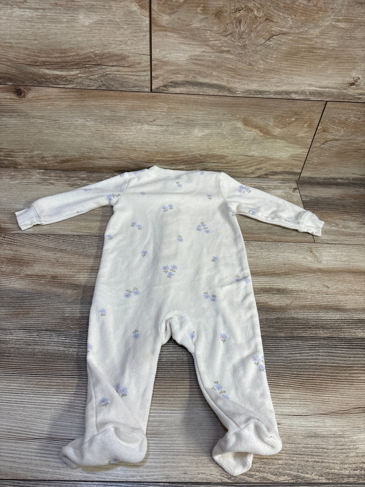 Carter's Terry Cloth Sleeper Ivory sz 6m