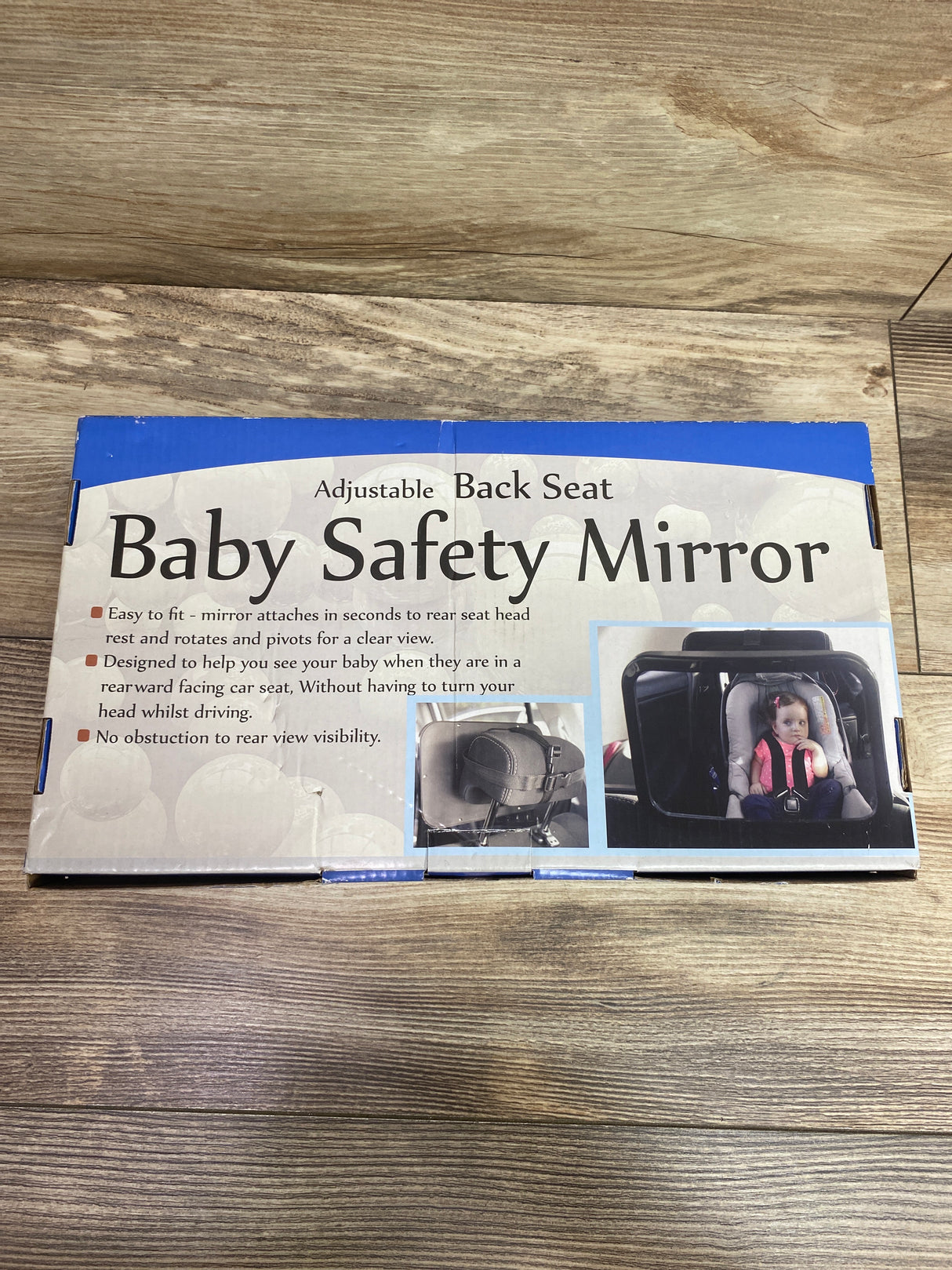 NEW Shynerk Adjustable Backseat Baby Safety Mirror