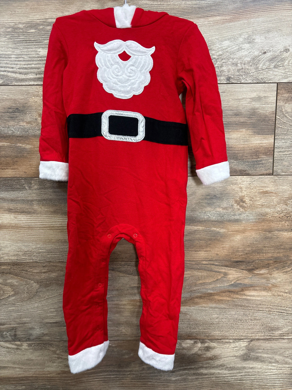 Cat & Hat Santa Coverall Red sz 18m