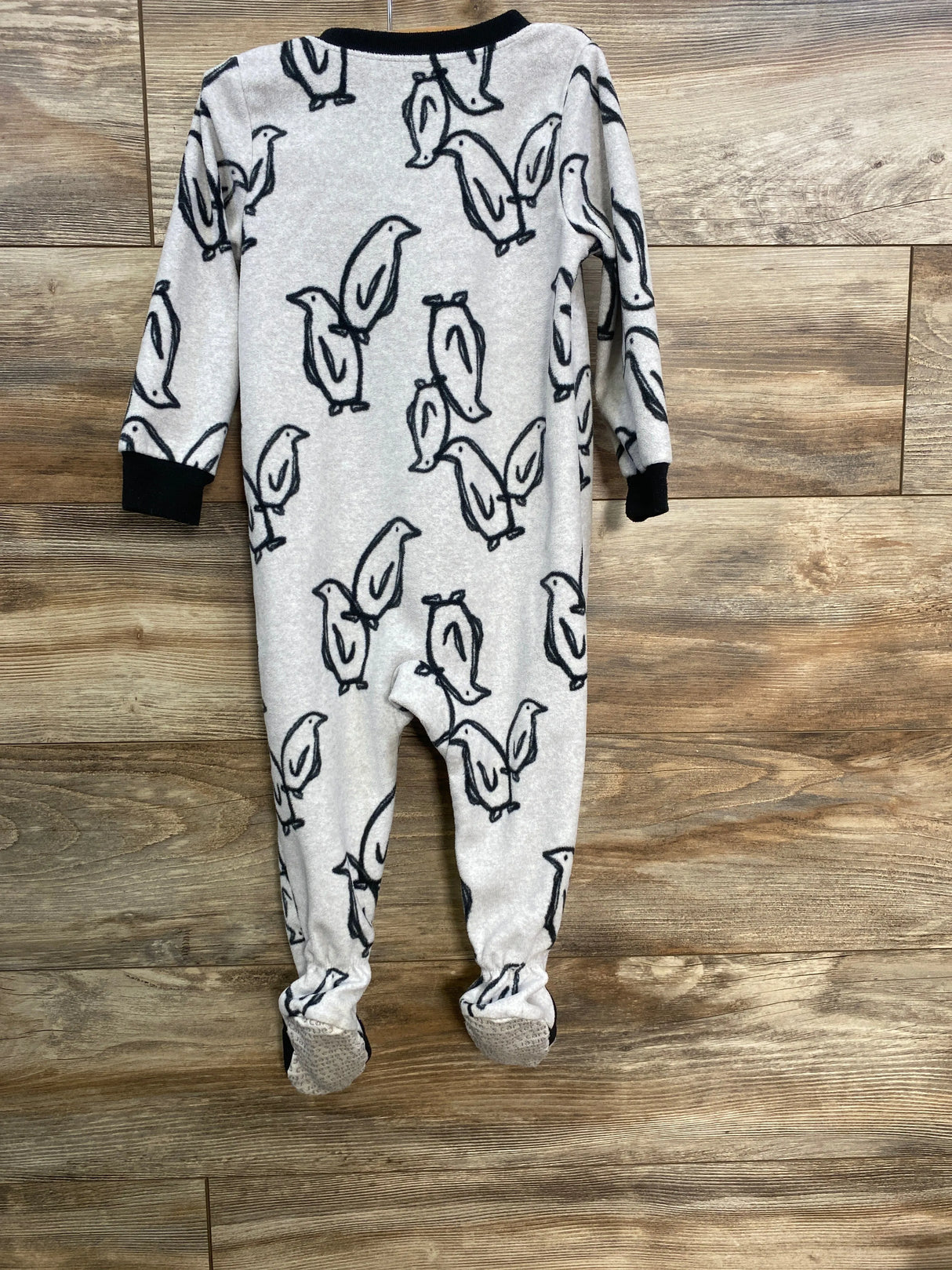 Carter's Penguin Blanket Sleeper Grey sz 24m