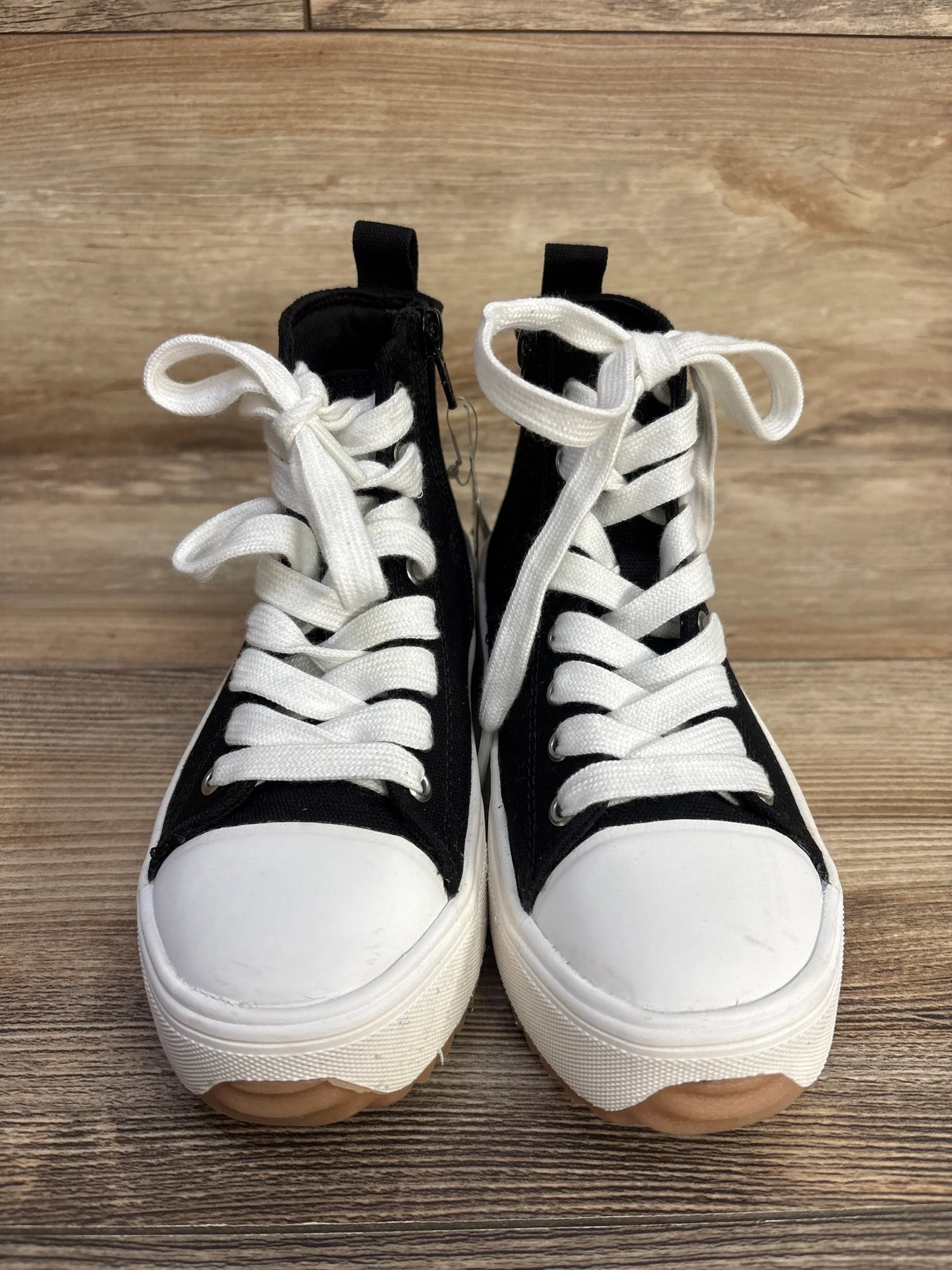 NEW Art Class Platform Canvas High-Top Sneakers Black sz 13c