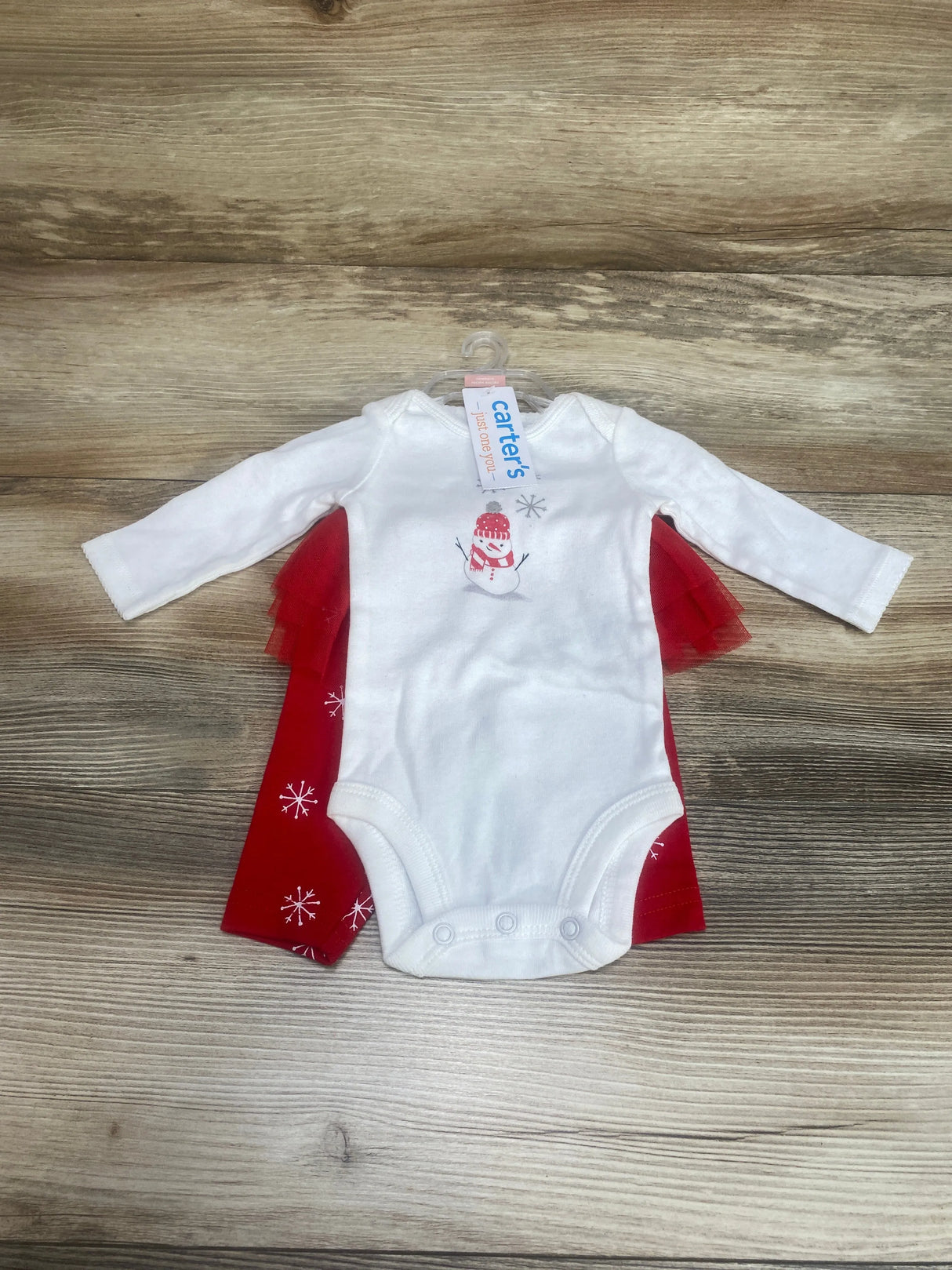 NEW Just One You 2pc Snowman Bodysuit & Skeggings White sz Newborn - Me n Mommy To Be