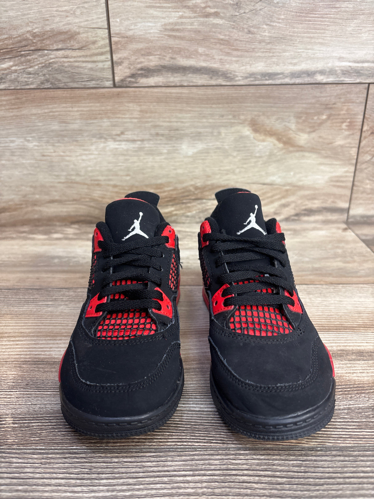 Air Jordan 4 Retro PS 'Red Thunder' Sneakers sz 12c