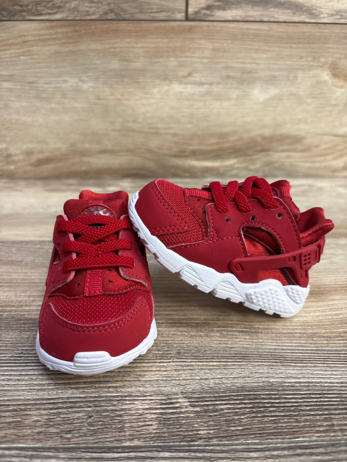 Huarache Run TD 'Triple Red' Sneakers sz 3c - Me n Mommy To Be