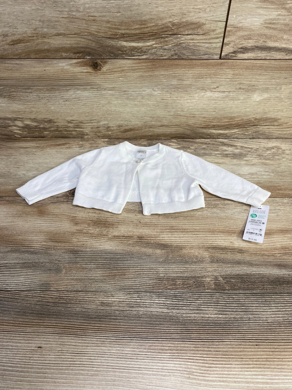 NEW Just One You Cardigan White sz 3m - Me n Mommy To Be