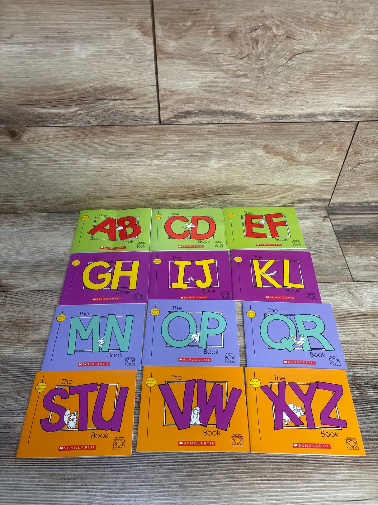 My First Bob Books - Alphabet Box Set 12ct Paperback Books
