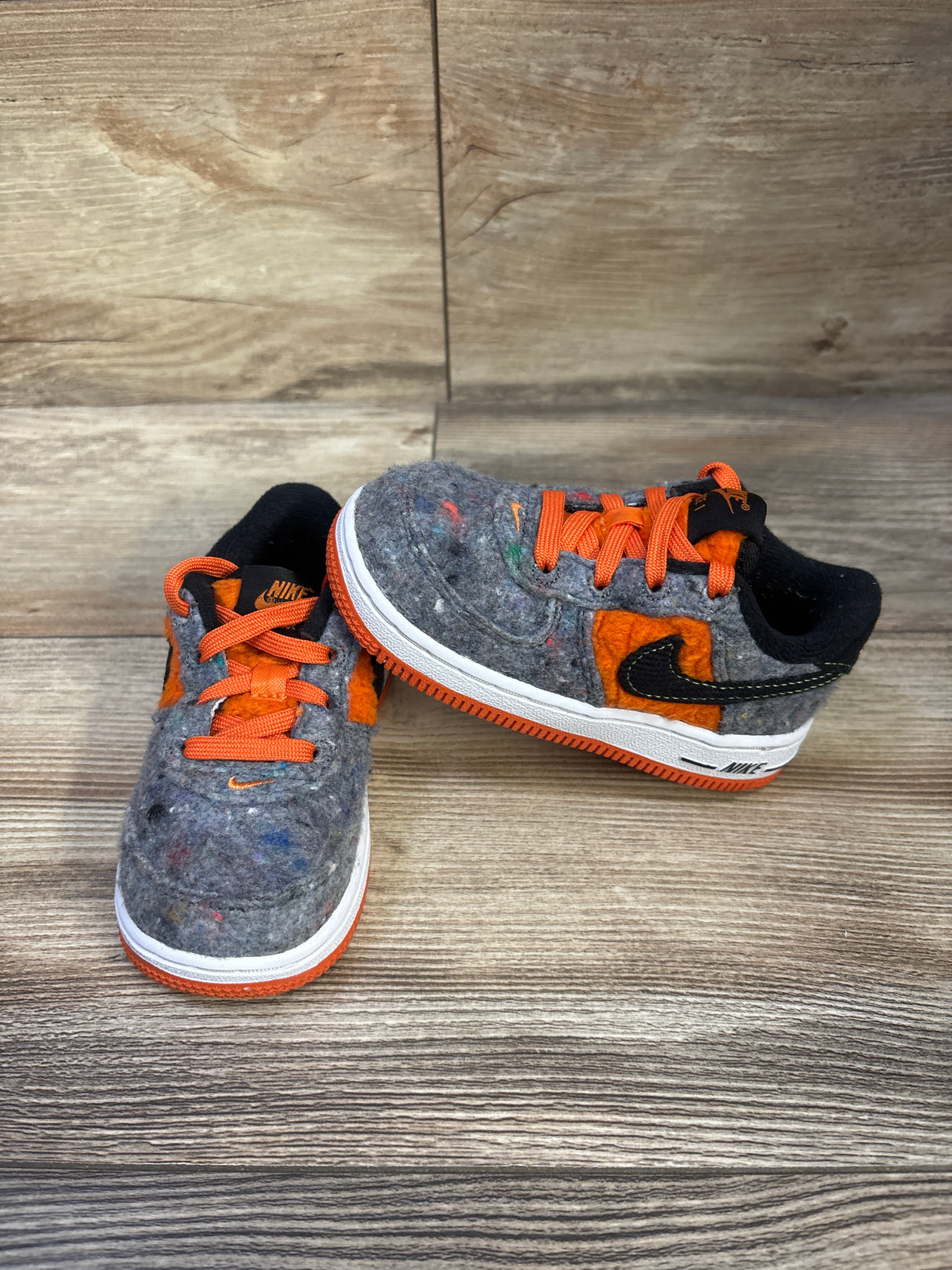 Nike Force 1 LV8 TD 'Halloween - Spooktacular' Sneakers sz 7c