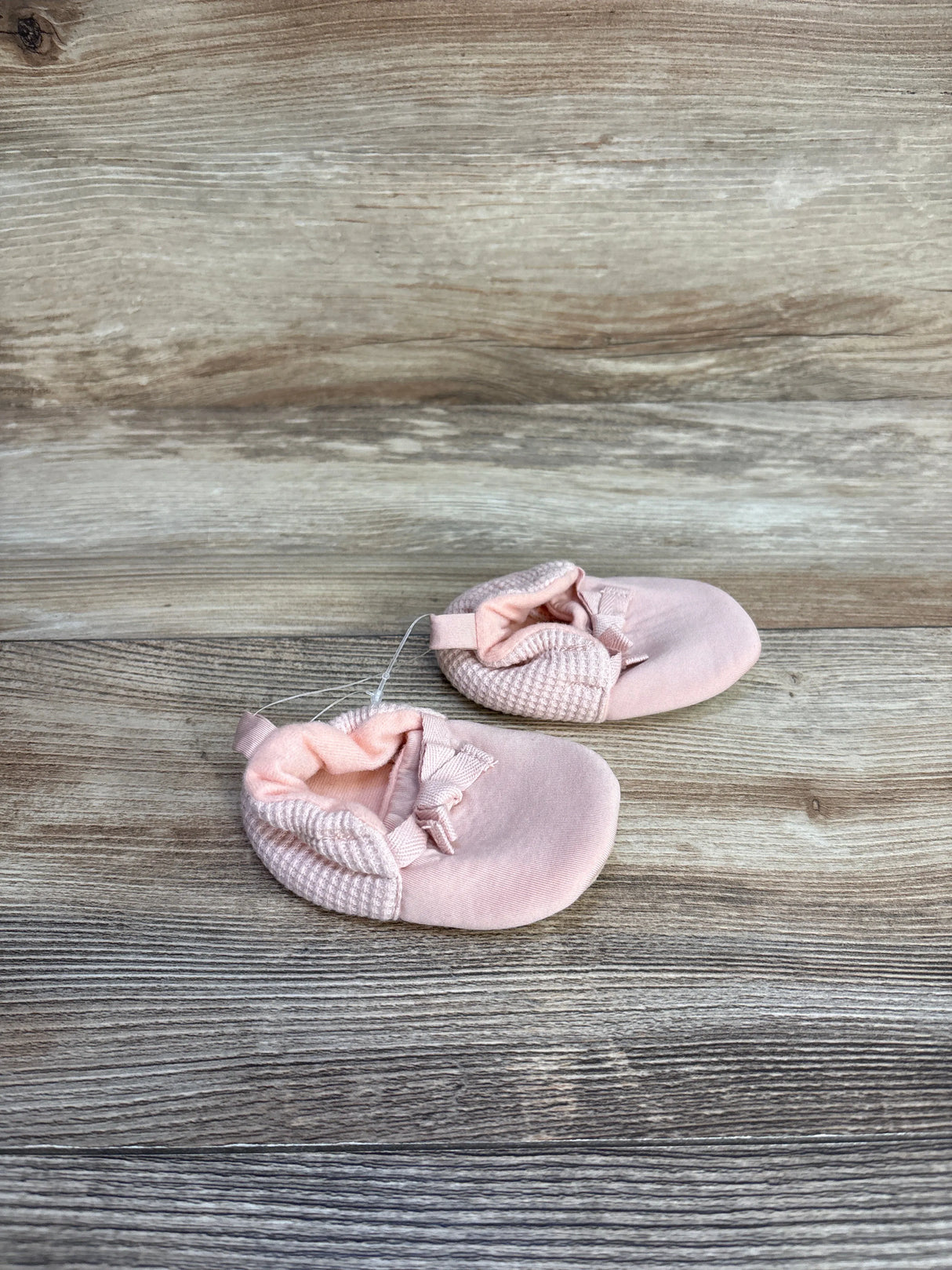 Cat & Jack Soft Sole Baby Slippers Pink sz 2c