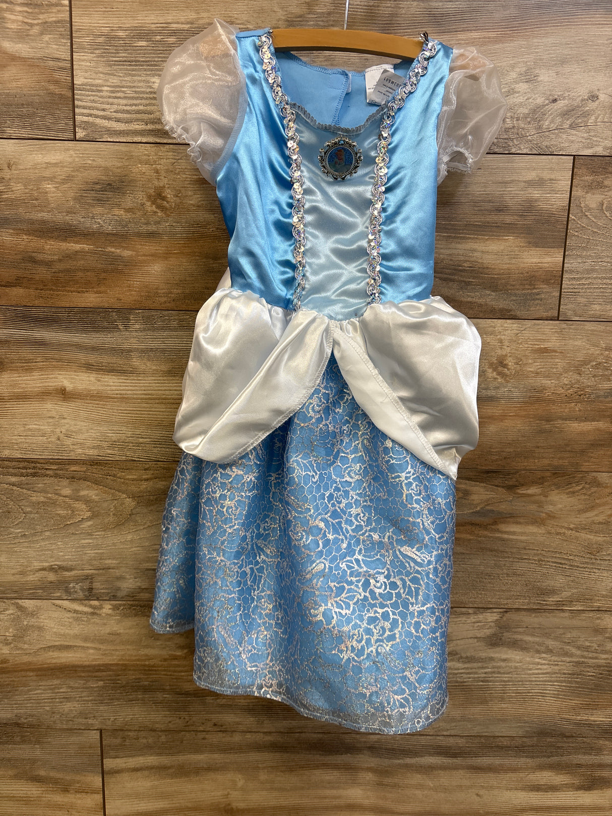 Jakks Pacific Disney Princess Cinderella Core Dress Blue sz 4-6T