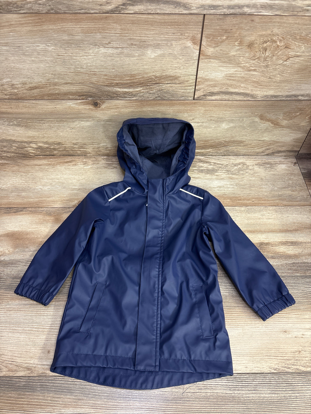 Cat & Jack Soft Shell Full Zip Jacket Blue sz 3T