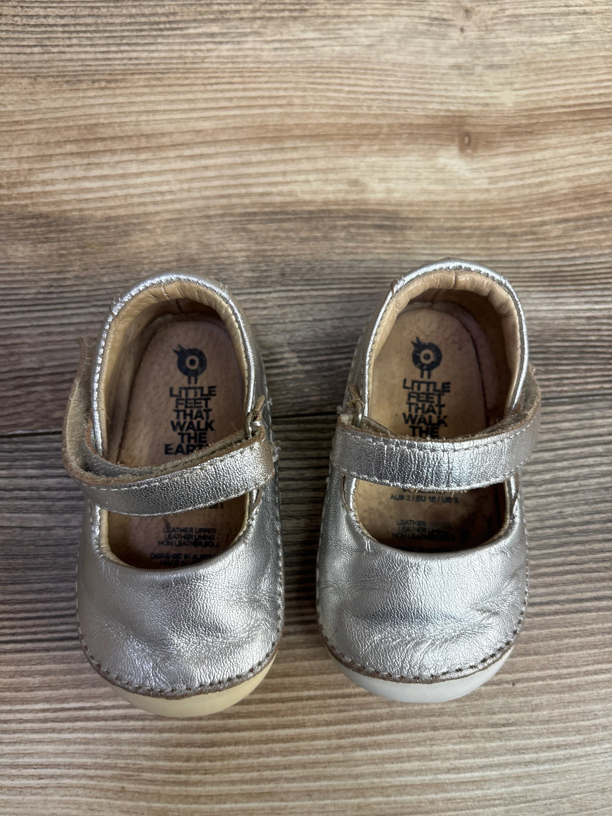 Old Soles Pave Jane Shoes Silver sz 3c