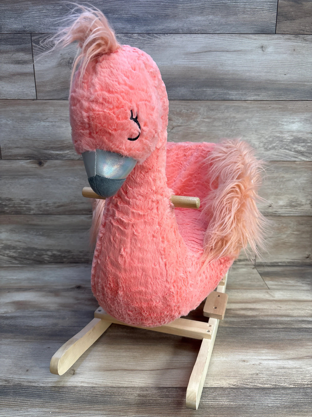 Soft Landing Flamingo Character Rocker - Me n Mommy To Be