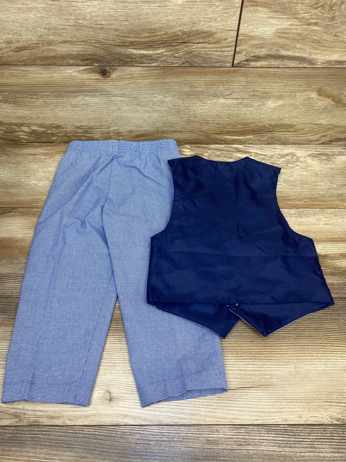 Nautica 2pc Suit Vest & Dress Pants Set Blue sz 3T