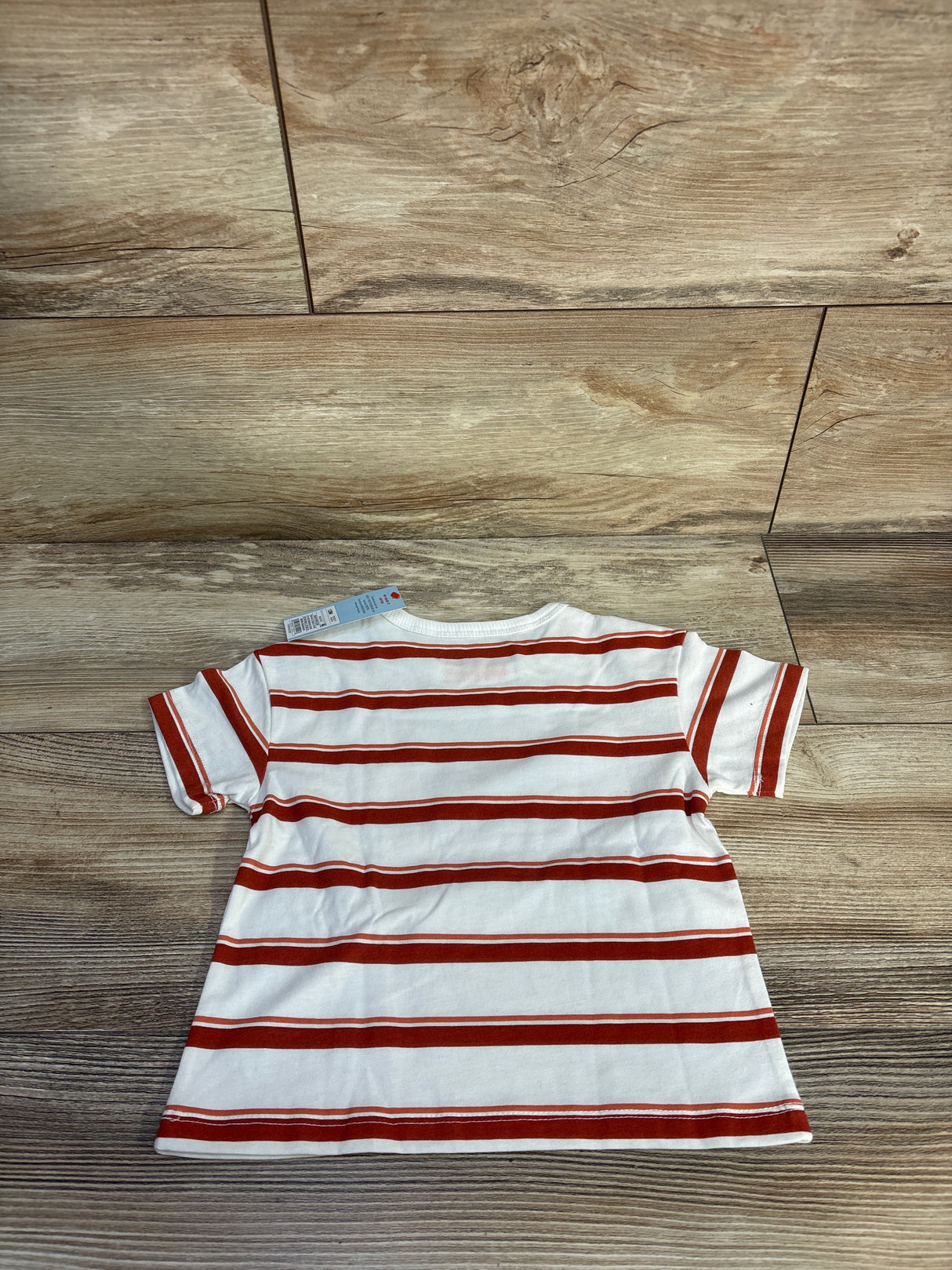 NEW Cat & Jack Striped Shirt White sz 12m