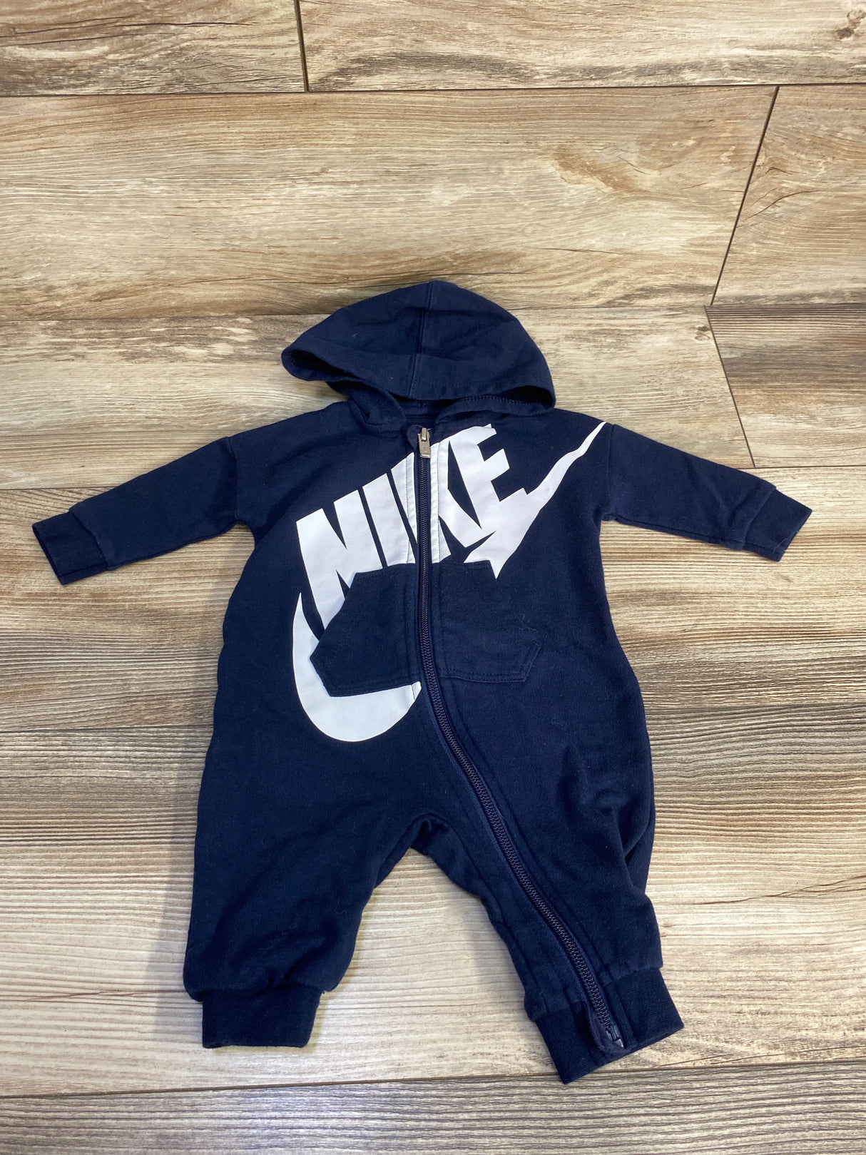 Nike Play All Day Hooded Coverall in Navy sz 3m