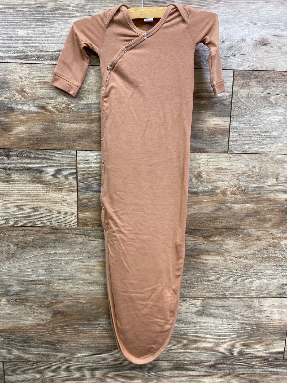 Copper Pearl Knot Gown Brown sz Newborn - Me n Mommy To Be