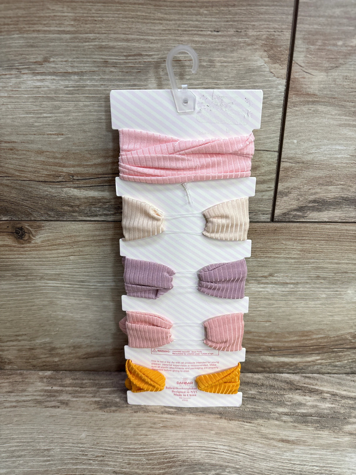 NEW Danbar Somewhere Over Rainbows 5pk Headwraps