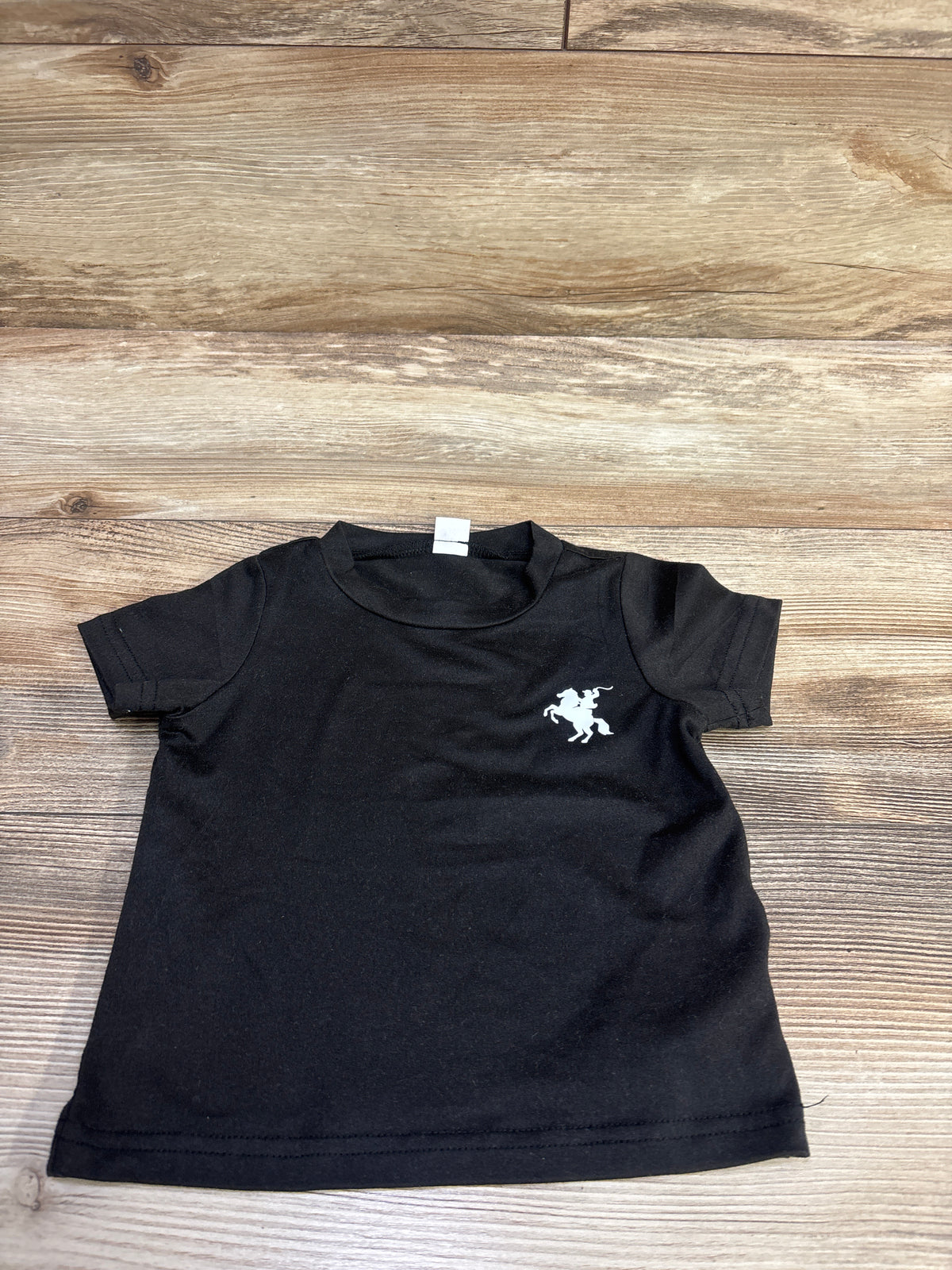 Shein Shirt Black sz 9-12m