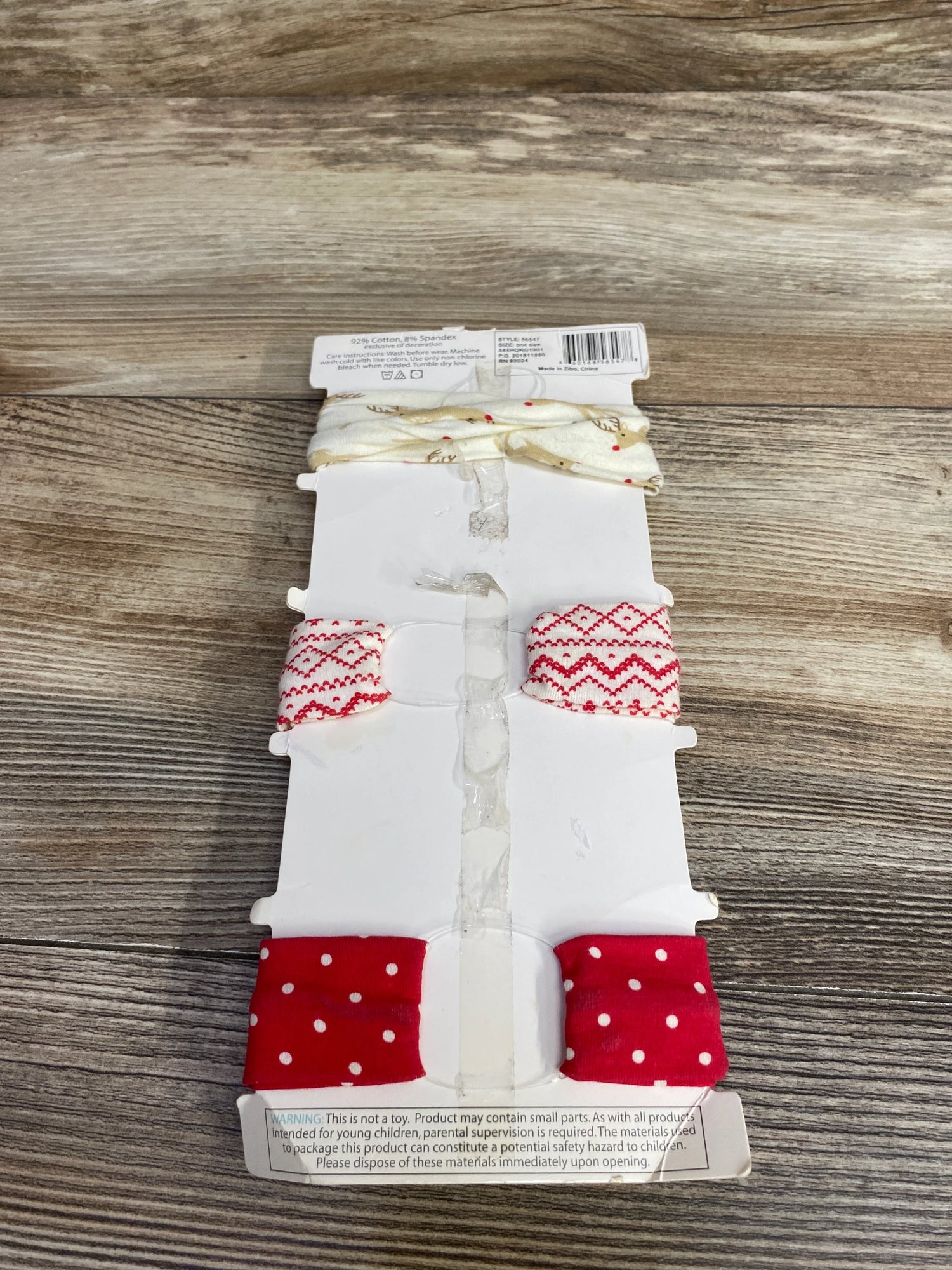 NEW Hudson Baby Headbands 3pk