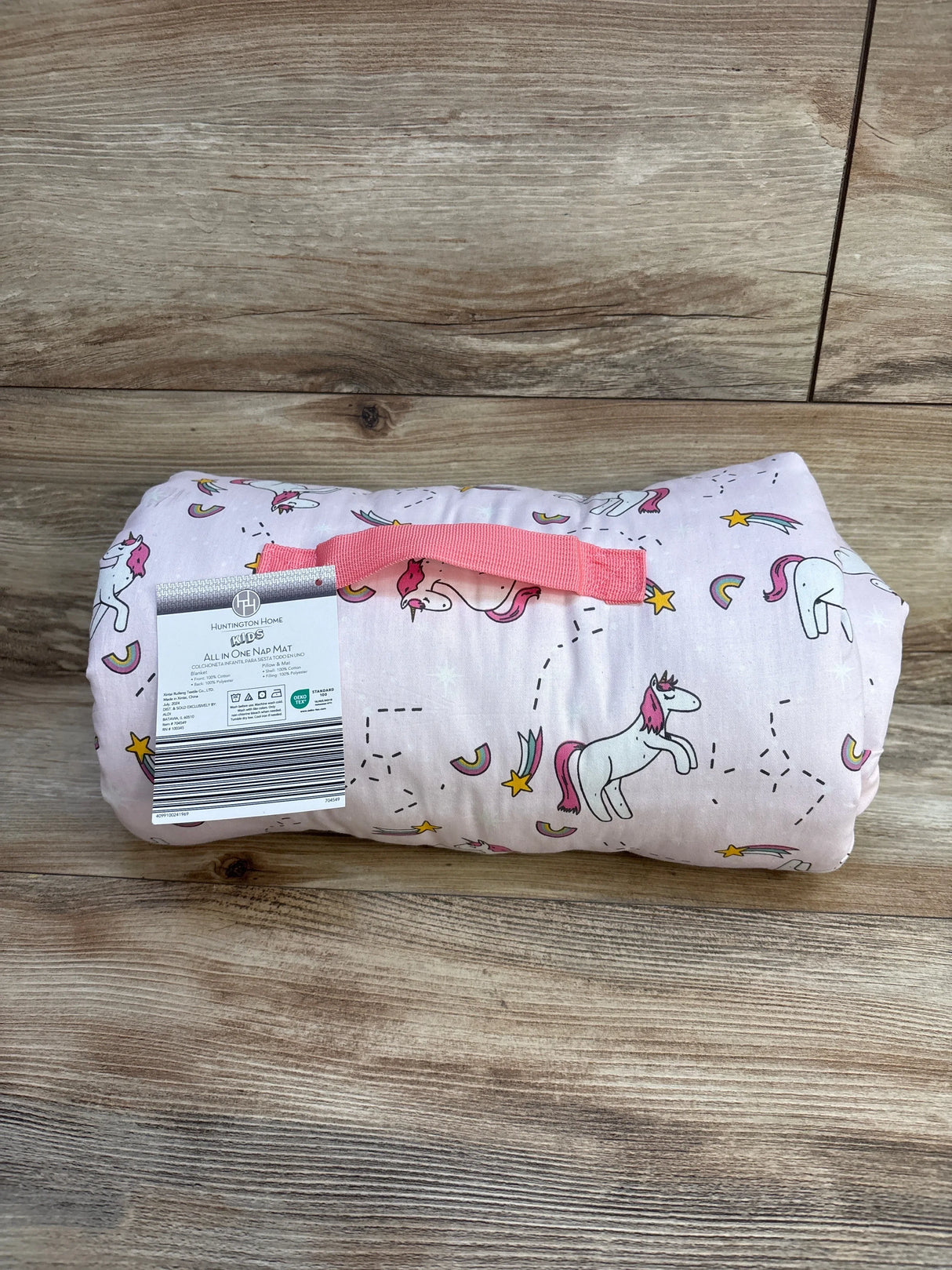 NEW Huntington Home Unicorn Pink All In One Nap Mat - Me n Mommy To Be