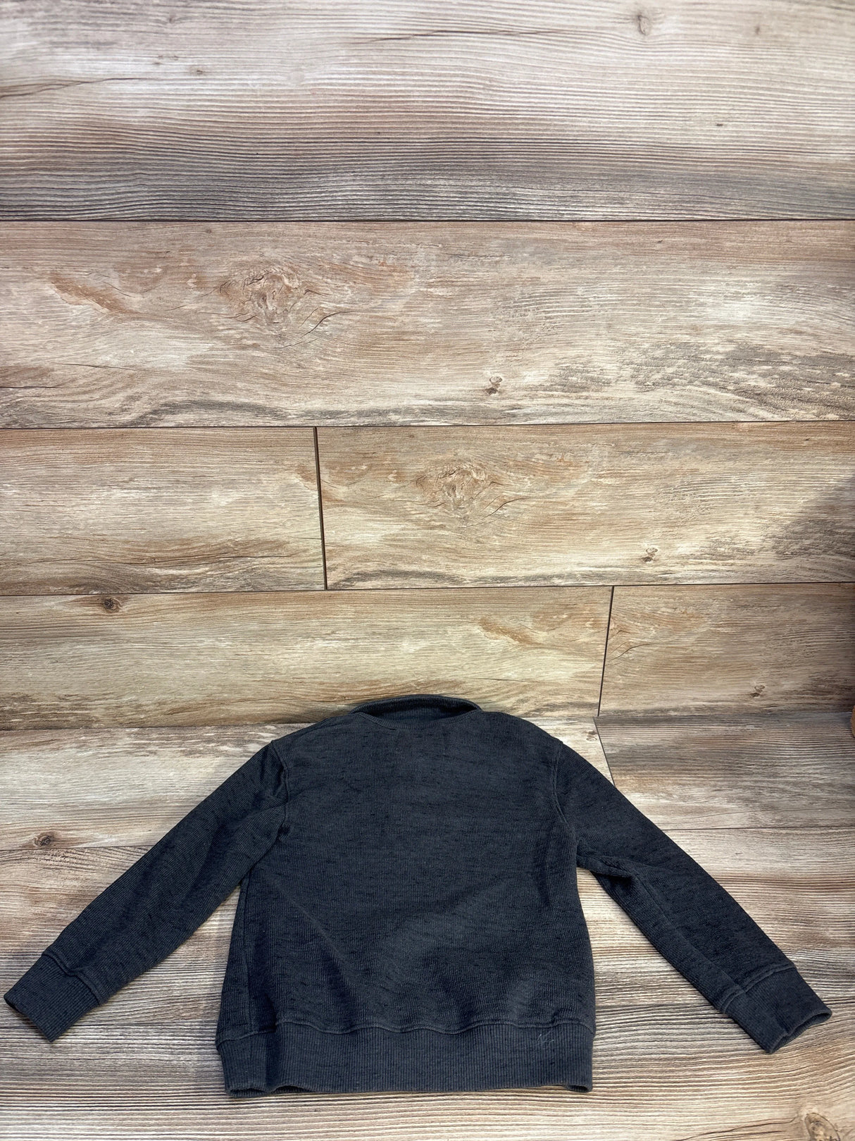 Old Navy Long Sleeve Polo Shirt Grey sz 5T