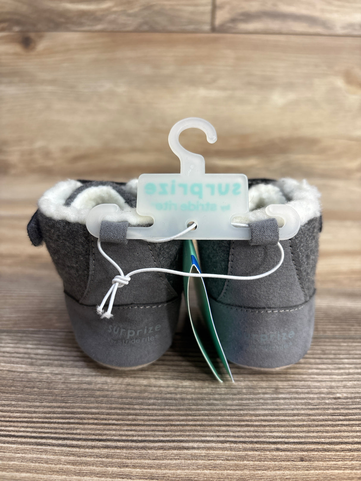 NEW Surprize by Stride Rite Crispin Boots Grey sz 4/5c