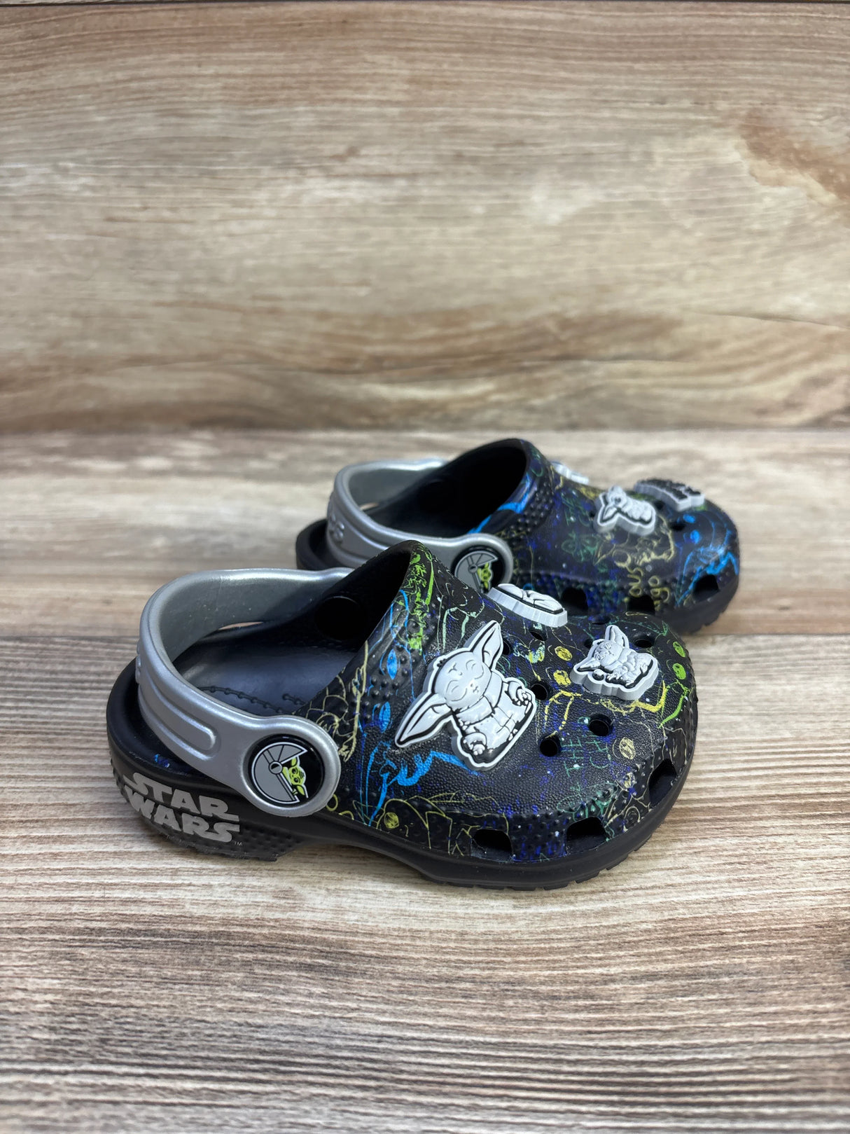Crocs Grogu Clogs Black sz 5c