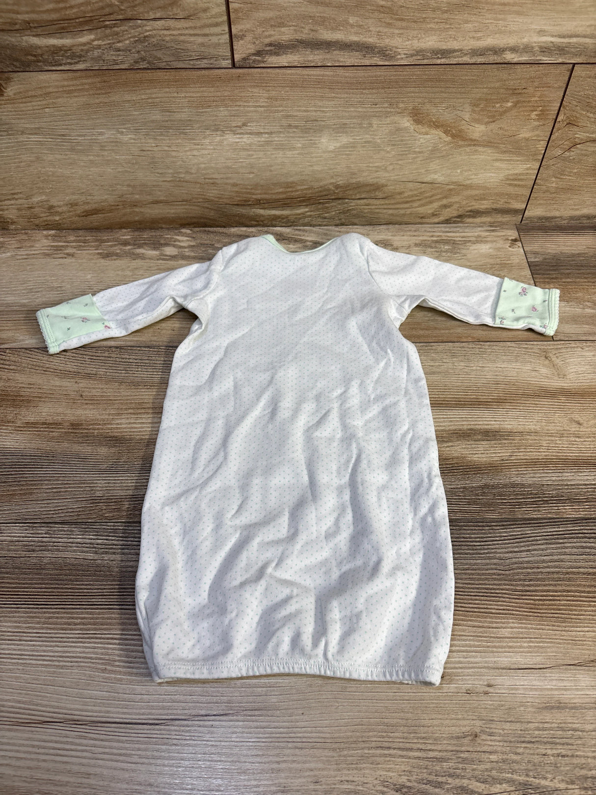 Little Me Sleep Gown White sz 0-3m