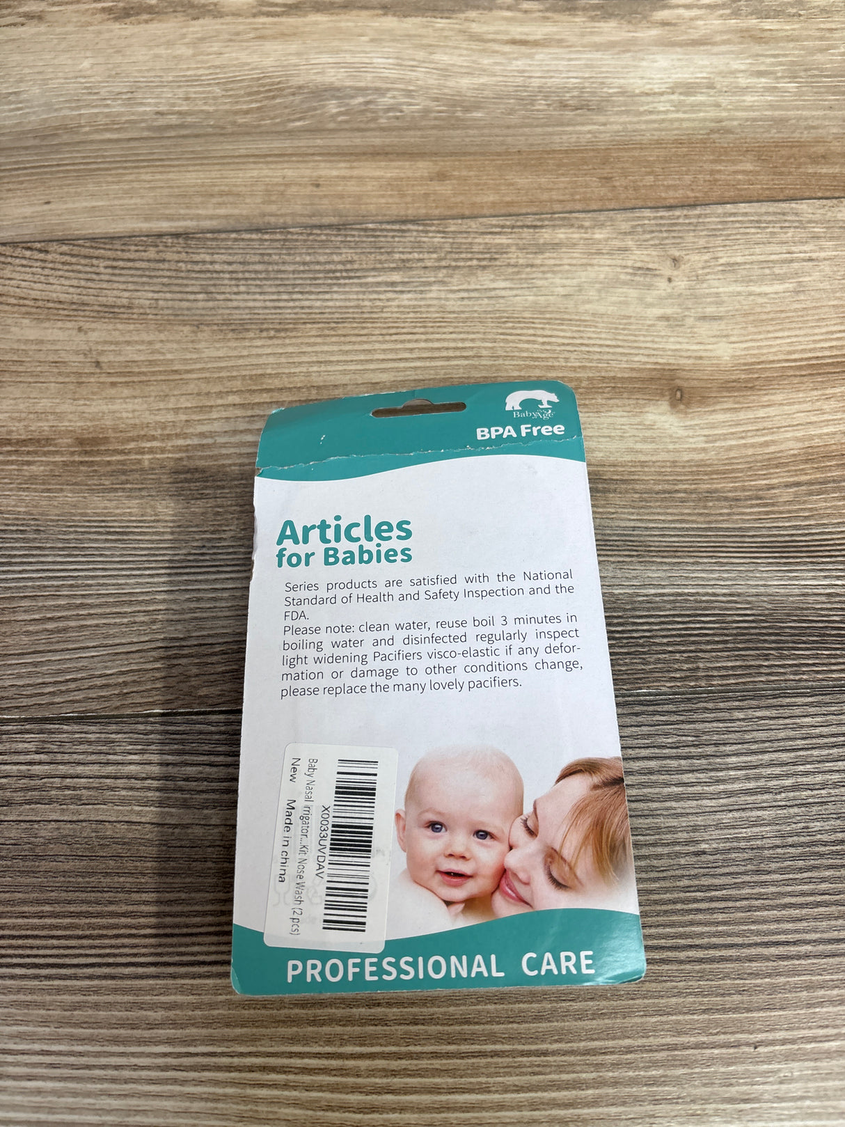 NEW BabyAge Nasal Irrigator 2pk