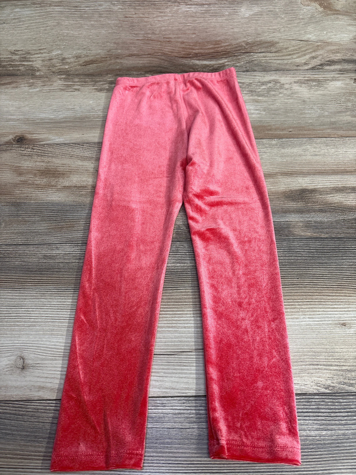 NEW Okie Dokie Crushed Velvet Leggings Red sz 4T