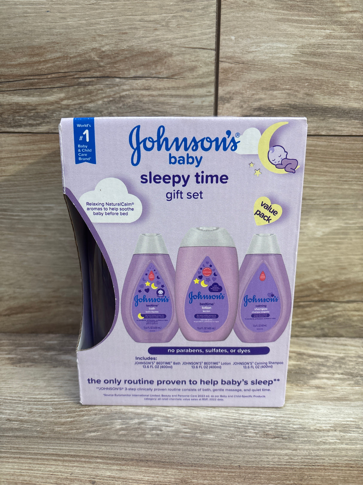 NEW Johnson's Baby Sleepy Time Gift Set
