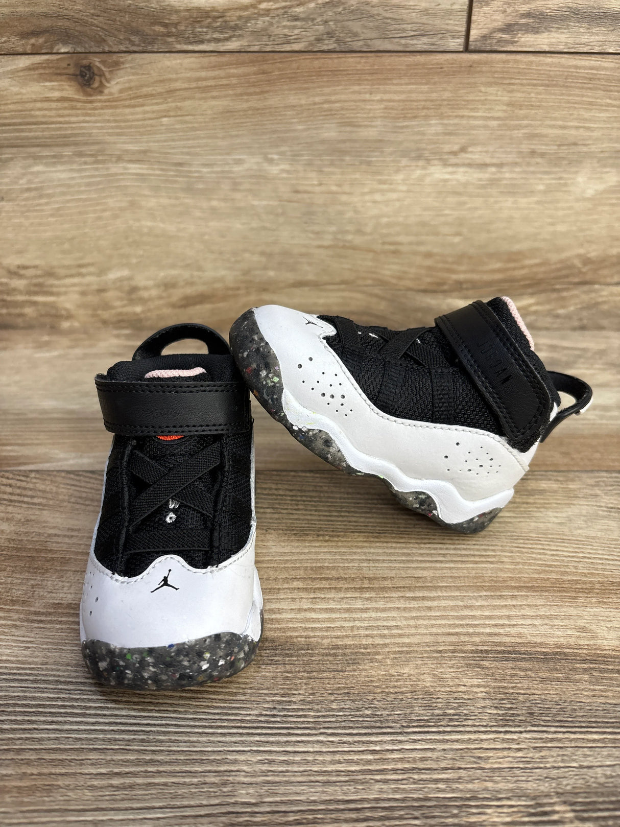 Jordan 6 Rings TD 'Grind Rubber' Sneakers sz 5c - Me n Mommy To Be