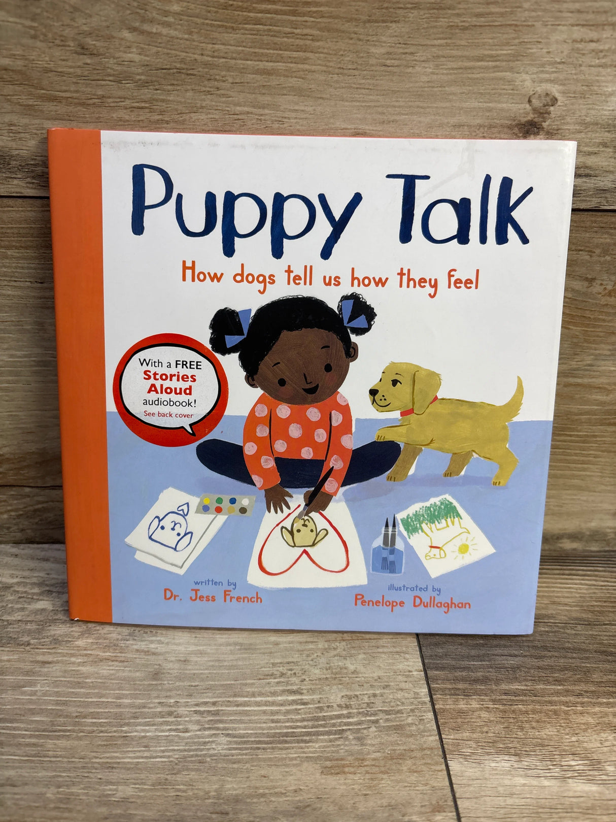 Puppy Talk Hardcover Book