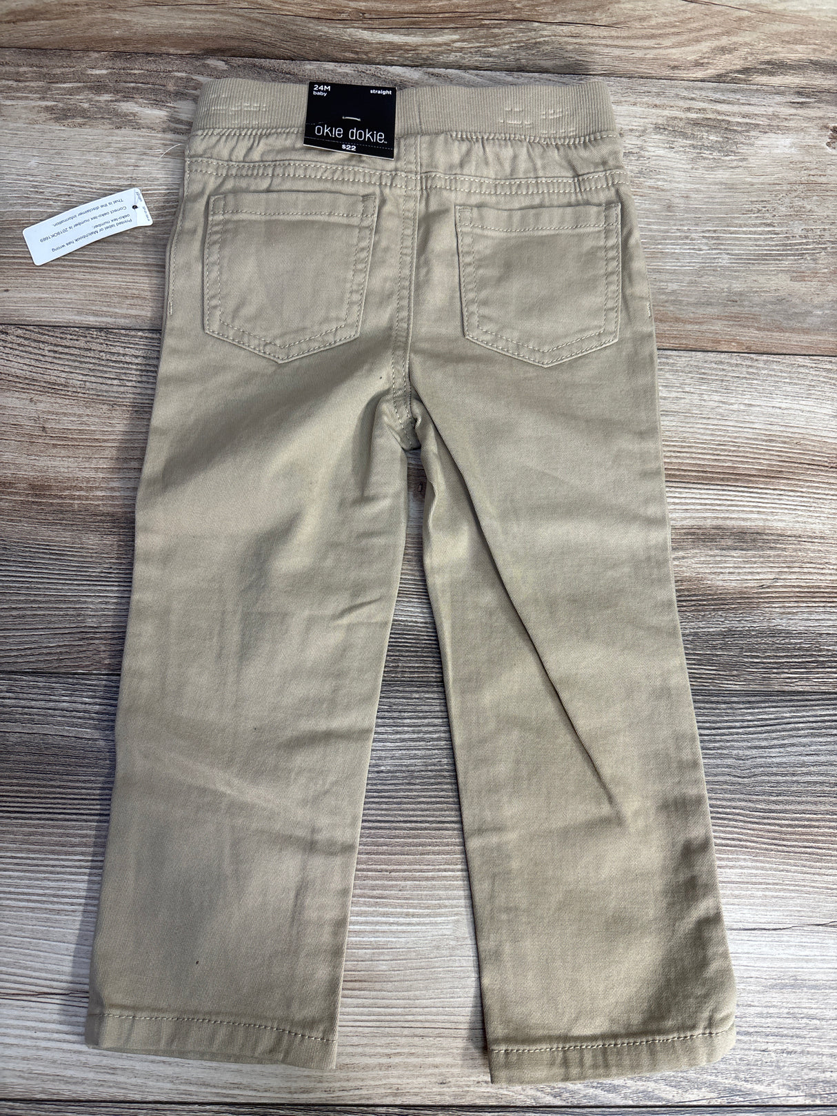 NEW Okie Dokie Drawstring Uniform Pants sz 24m
